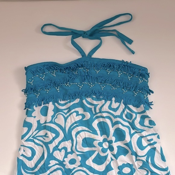 3/$20 😀 JUSTICE Halter Top Tank Top - Size 8 - Picture 2 of 4